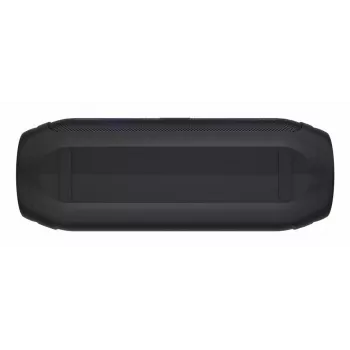 Coluna portátil Bluetooth para festas Denver BTG-618 200W com luzes LED, preta