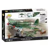 Conjunto de blocos de construção COBI Heinkel HE 111 H-22 com bomba voadora V1 927 peças