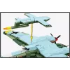Conjunto de blocos de construção COBI Heinkel HE 111 H-22 com bomba voadora V1 927 peças