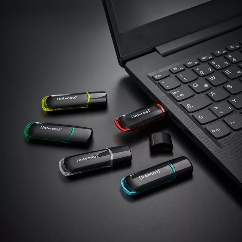 Pen drive Intenso Business Line 64GB USB 2.0 pack de 5 (várias cores)