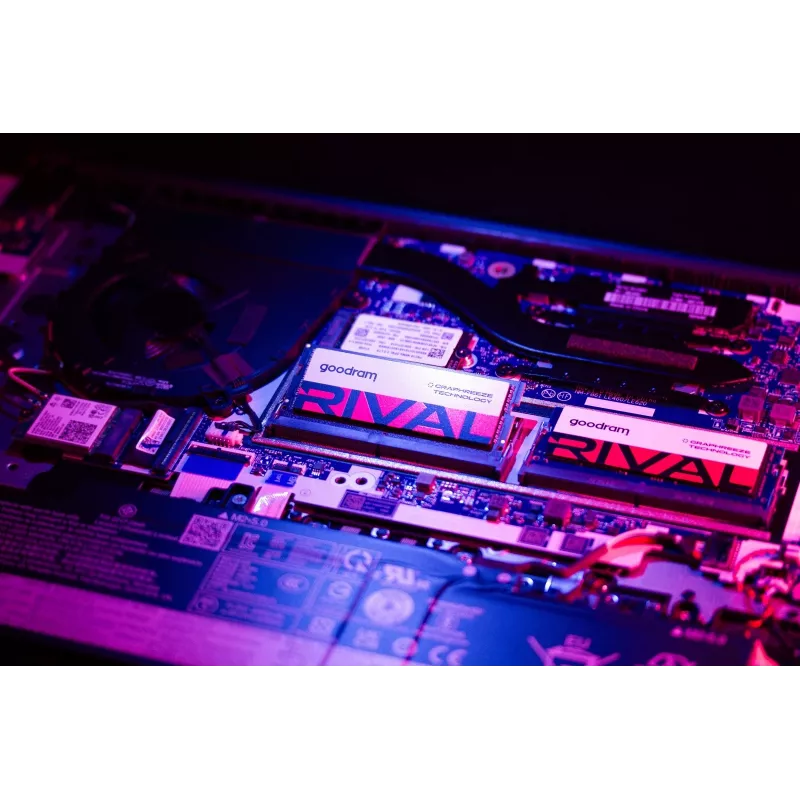 Memória para portátil GOODRAM DDR5 Rival SODIMM 64GB (2x32GB) CL40 5600MHz