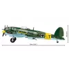 Blocos de construção COBI Heinkel HE 111 H-3 788 peças