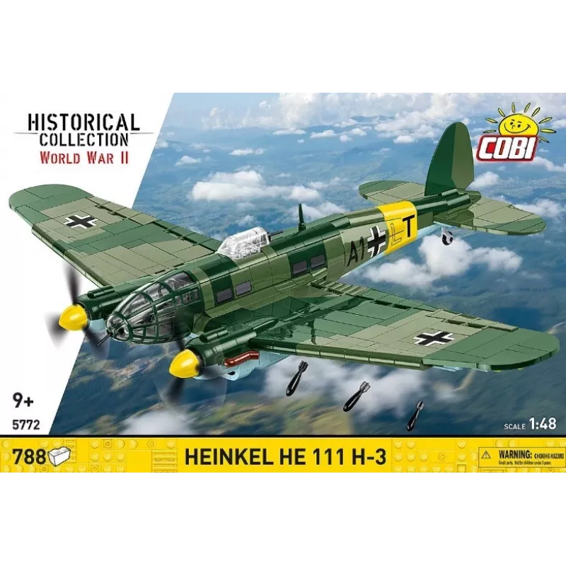 Blocos de construção COBI Heinkel HE 111 H-3 788 peças