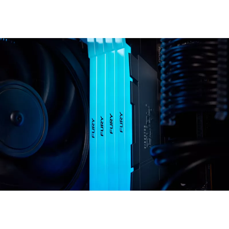 KINGSTON 64GB (2x32GB) DDR4 3200MHz CL16 DIMM Kit de 2 FURY Renegade RGB