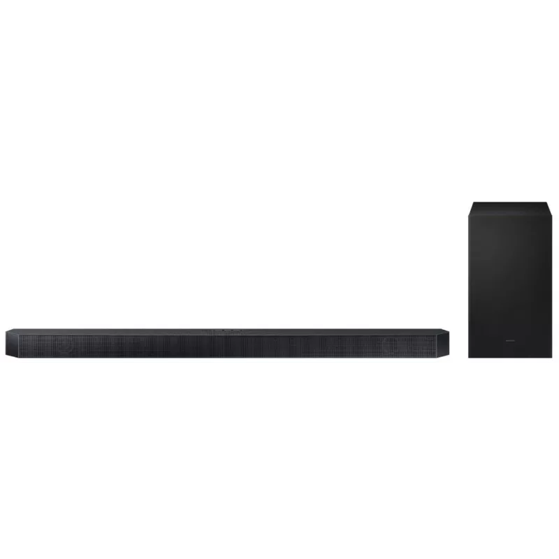 Barra de som Samsung HW-Q600H 3.1.2 canais com subwoofer sem fios, Dolby Atmos, DTS:X, Bluetooth, Preto