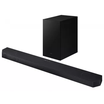 Barra de som Samsung HW-Q600H 3.1.2 canais com subwoofer sem fios, Dolby Atmos, DTS:X, Bluetooth, Preto