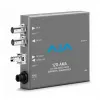 Embedder/Disembedder de áudio analógico AJA 12G-AMA-R 12G-SDI com XLR de 4 canais