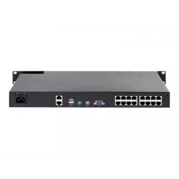 Comutador KVM APC KVM1116R - 1 utilizador local, 16 portas, VGA, USB, montagem em rack 1U
