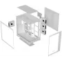 Caixa de PC mid-tower Krux Atron White com vidro temperado