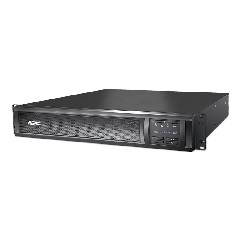 UPS APC Smart-UPS X SMX1500RM2UC 1500VA 1200W line-interactive, rack/tower 2U, LCD, porta SmartConnect, 8 tomadas