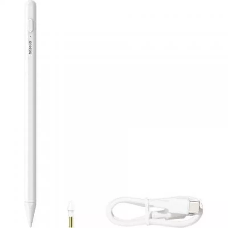 Stylus Baseus Smooth Writing 2 Lite com indicador LED (branco)