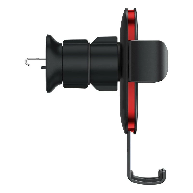 Suporte de telemóvel para grelha de ventilação do automóvel Baseus Metal Age II Gravity - preto