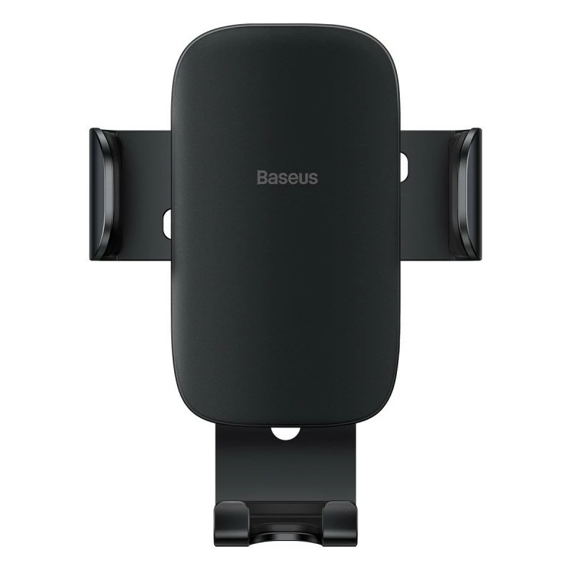 Suporte de telemóvel para grelha de ventilação do automóvel Baseus Metal Age II Gravity - preto