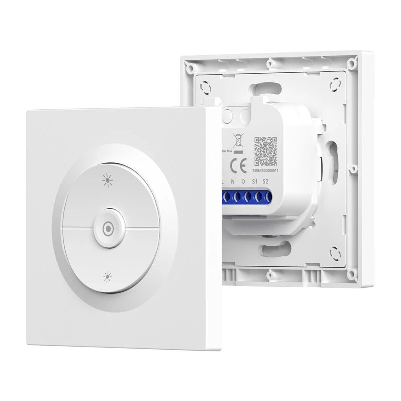 Interruptor/dimmer de parede inteligente Wi-Fi SONOFF MINI-DIM-E com Matter