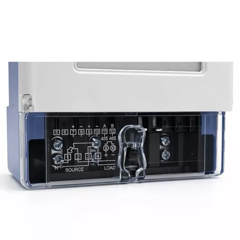 Contador de energia eletrónico monofásico Qoltec 230V 5(60)A LCD