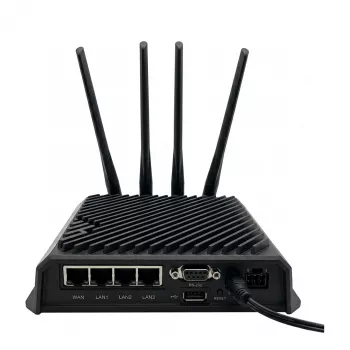 Router wireless CradlePoint R1900-5GB 5G NR Wi-Fi 6 com 1 ano NetCloud Mobile Essentials