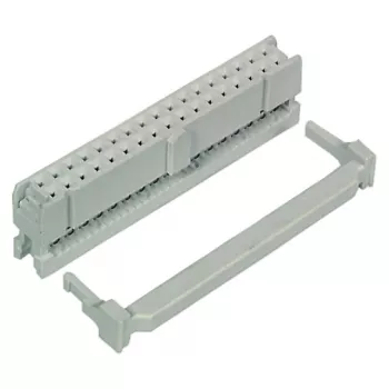 Conector macho de 10 pinos EFB Elektronik cinzento RM 2.54, E-WP 5461