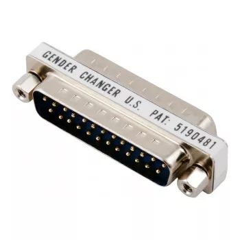 Adaptador de género mini EFB Elektronik EB414MF D-Sub 25 macho para fêmea