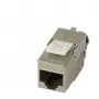 Synergy21 Módulo Keystone RJ45 CAT6A 500MHz Slim-line com terminal de cabo