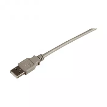 EFB-Elektronik Cabo USB 2.0 A-A, macho-macho, 1,0 m, cinzento, Classic