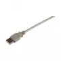 EFB-Elektronik Cabo USB 2.0 A-A, macho-macho, 1,0 m, cinzento, Classic