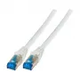 EFB-Elektronik Cabo de patch RJ45 Cat.6A S/FTP PVC UL cinzento 0,5m