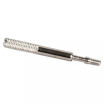 EFB-Elektronik Parafuso de orelhas com fenda, UNC 4-40, 44 mm de comprimento, aço niquelado (29501.1)