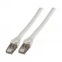 EFB-Elektronik Cabo de patch RJ45 Cat.6A S/FTP PVC UL cinzento 40m