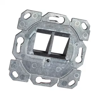 EFB Elektronik ET-25111K Moldura de superfície 1-Port para módulos Keystone branco puro RAL 9010