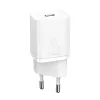 Baseus Carregador rápido Super Si 20W USB-C com cabo (branco)