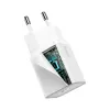 Baseus Carregador rápido Super Si 20W USB-C com cabo (branco)