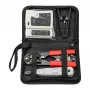 EFB-Elektronik Conjunto de ferramentas de rede com bolsa, 4 peças