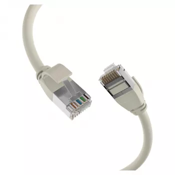 EFB Elektronik Cabo de patch RJ45 Cat.6A U/FTP TPE 4mm Ultraflex cinzento 2m