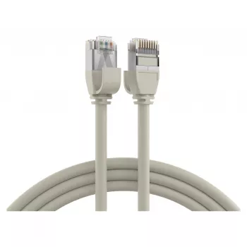 EFB Elektronik Cabo de patch RJ45 Cat.6A U/FTP TPE 4mm Ultraflex cinzento 2m