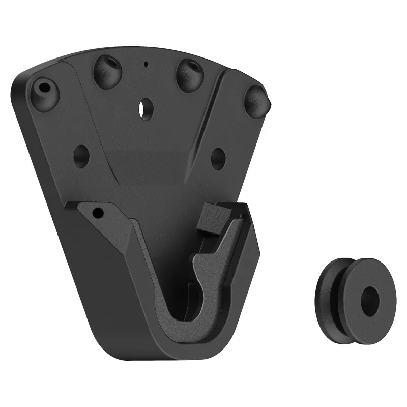 Equip 32-100 Suporte de parede para TV sem perfuração, braço único, 75 kg, preto