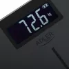 Adler AD 8194s Balança de pessoa digital, branco, padrão de riscas, capacidade 180 kg