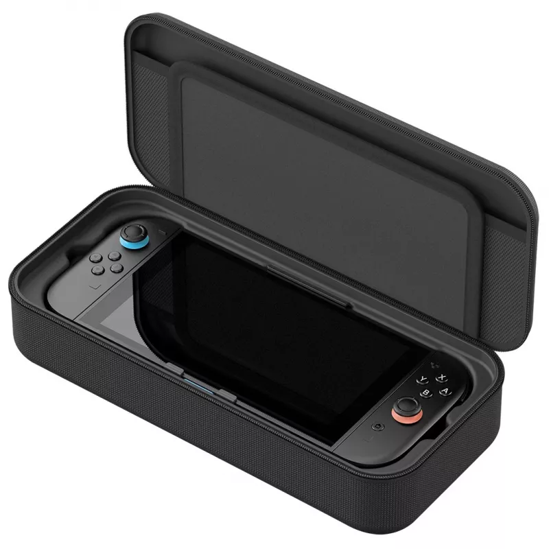 Venom Charging Case para Nintendo Switch 2 - Estojo rígido com powerbank de 10.000 mAh, preto