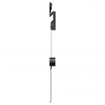 Equip Suporte de parede para TV de 37-86 polegadas sem perfuração com 1 articulação, 60 kg, preto