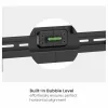 Equip Suporte de parede para TV de 37-86 polegadas sem perfuração com 1 articulação, 60 kg, preto