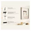 Equip Suporte de parede para TV de 37-86 polegadas sem perfuração com 1 articulação, 60 kg, preto