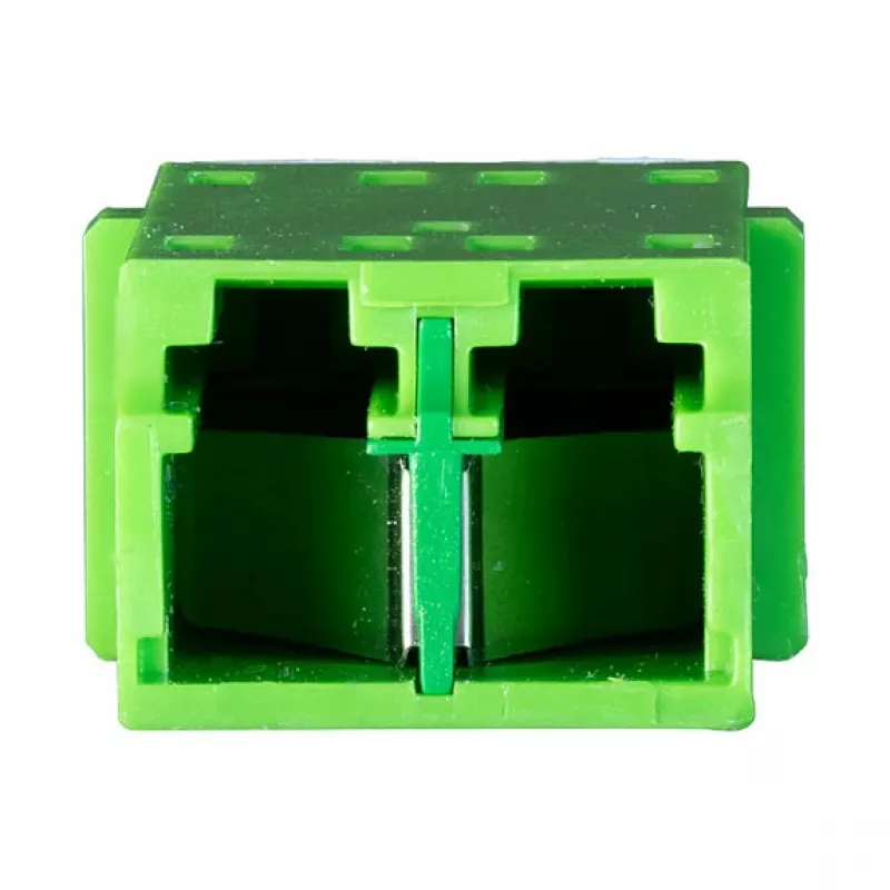 EFB Elektronik 53519.2 acoplador de fibra ótica LC/APC Duplex, monomodo, verde