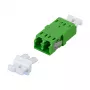 EFB Elektronik 53519.2 acoplador de fibra ótica LC/APC Duplex, monomodo, verde