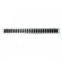 EFB Elektronik Painel frontal equipado com 24 x acoplador SC duplex OM4 vertical, preto