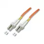 EFB-Elektronik Cabo de rede duplex LC-LC OM2 2m LSZH 2mm laranja