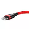 Baseus CALKLF-C09 Cabo USB-A para Lightning 2 m vermelho