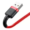 Baseus CALKLF-C09 Cabo USB-A para Lightning 2 m vermelho