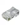 EFB-Elektronik Ficha Modular RJ45 UTP E-MO 8/8 SR, 100 unid., transparente