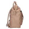 Black Forest KM02 Beige Mochila de Viagem de Cabine 40x30x15 cm + Bolsa de Higiene