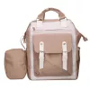 Black Forest KM02 Beige Mochila de Viagem de Cabine 40x30x15 cm + Bolsa de Higiene