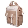 Black Forest KM02 Beige Mochila de Viagem de Cabine 40x30x15 cm + Bolsa de Higiene